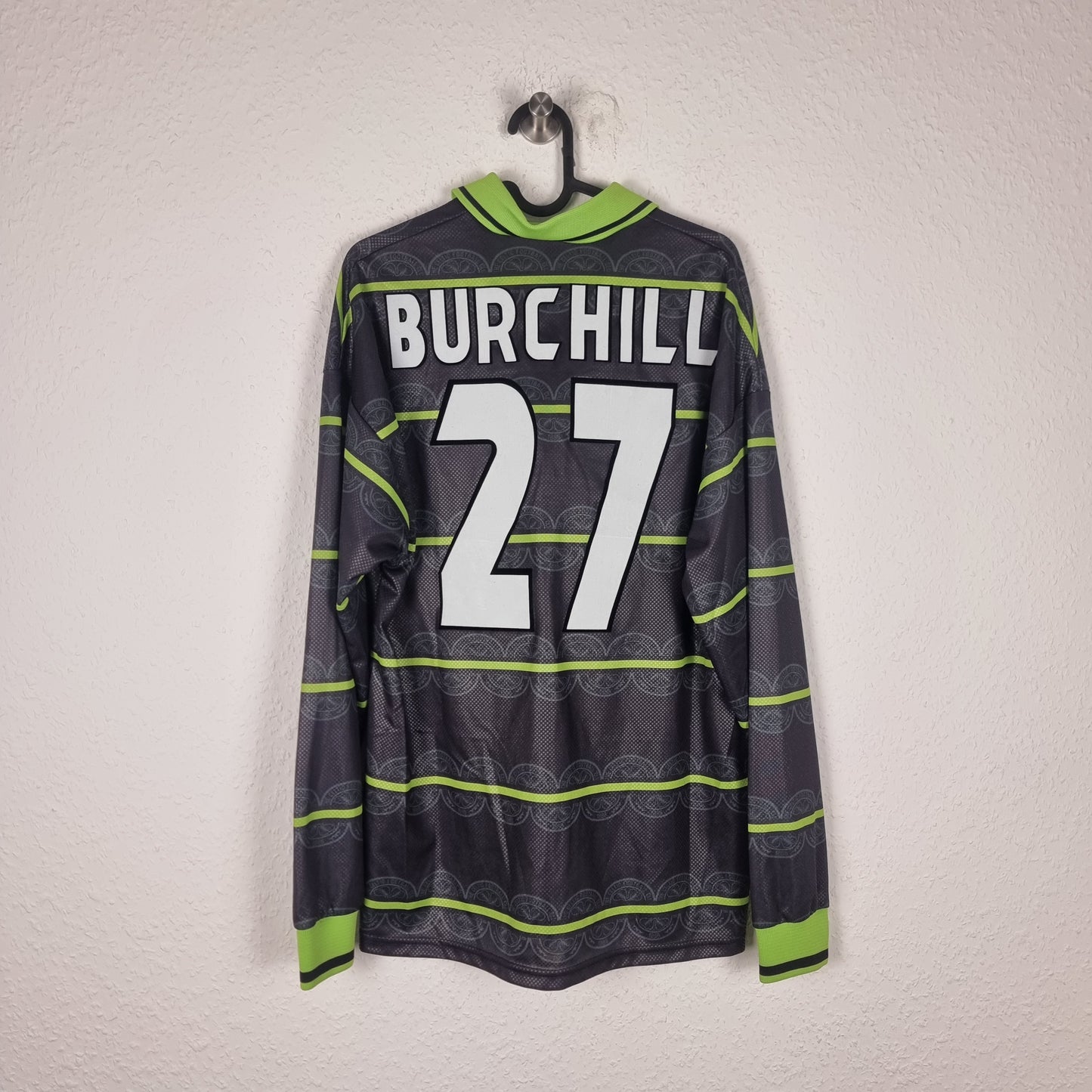 Trikot - Celtic Glasgow - Mark Burchill - 1999/2000 - M - Auswärts