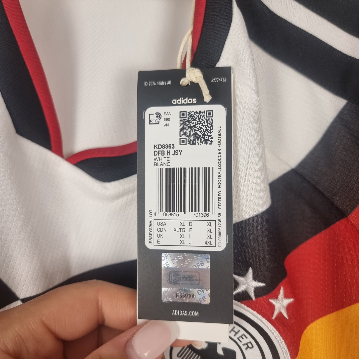 Trikot - Deutschland - 2026 - XL - Heim - Neu