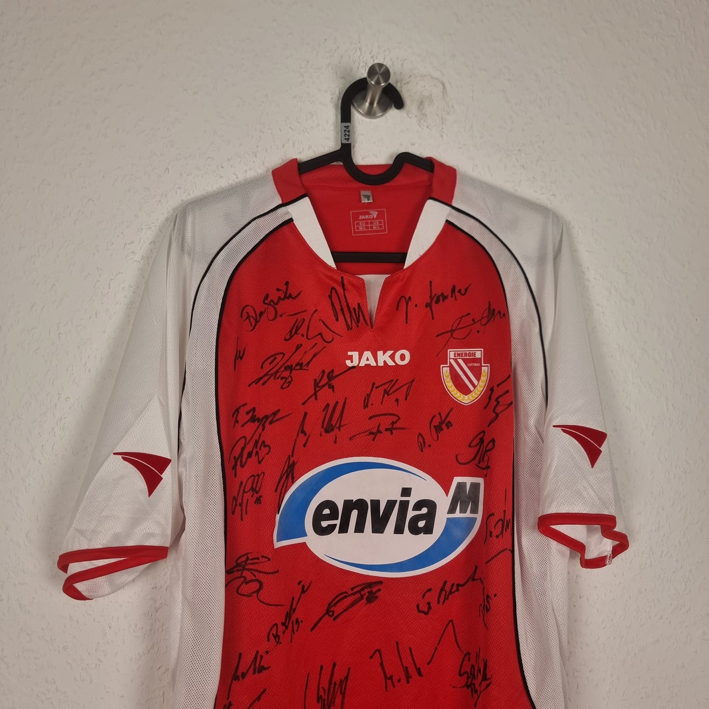 Trikot - Energie Cottbus - 2005/2006 - M/L - Heim - Teamsigniert