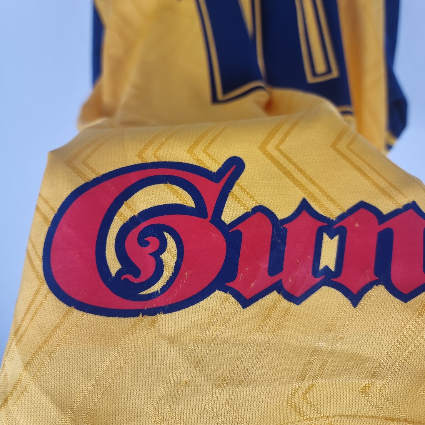 Trikot - Arsenal FC - Dennis Bergkamp - 1996/1997 - XL - Auswärts