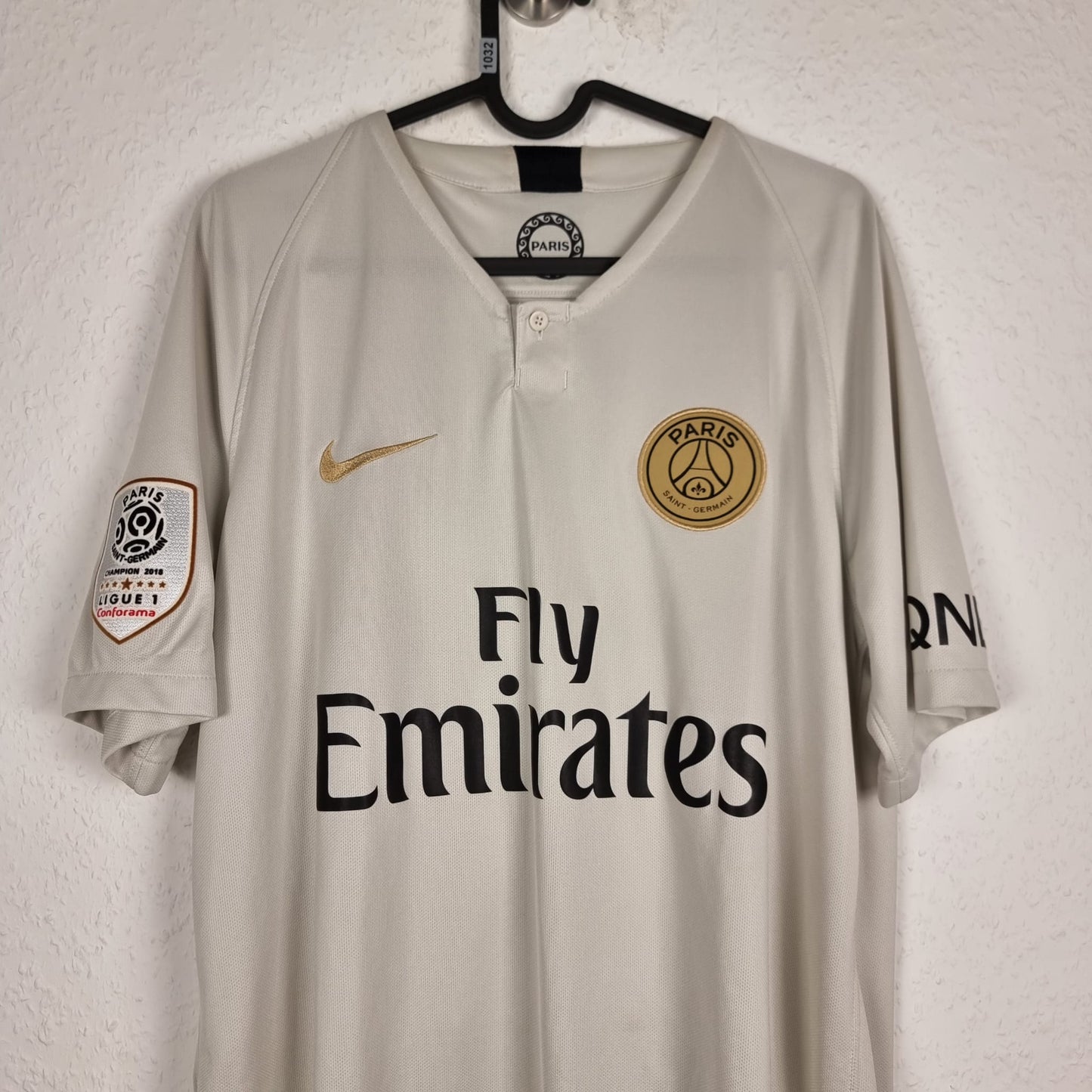 Trikot - Neymar Jr. - Paris Saint-Germain - 2018/2019 - L - Auswärts