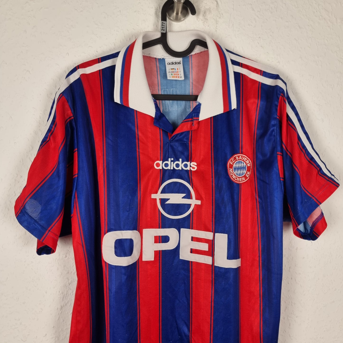 Trikot - FC Bayern München - Thomas Helmer - 1995/1996 - M - Heim