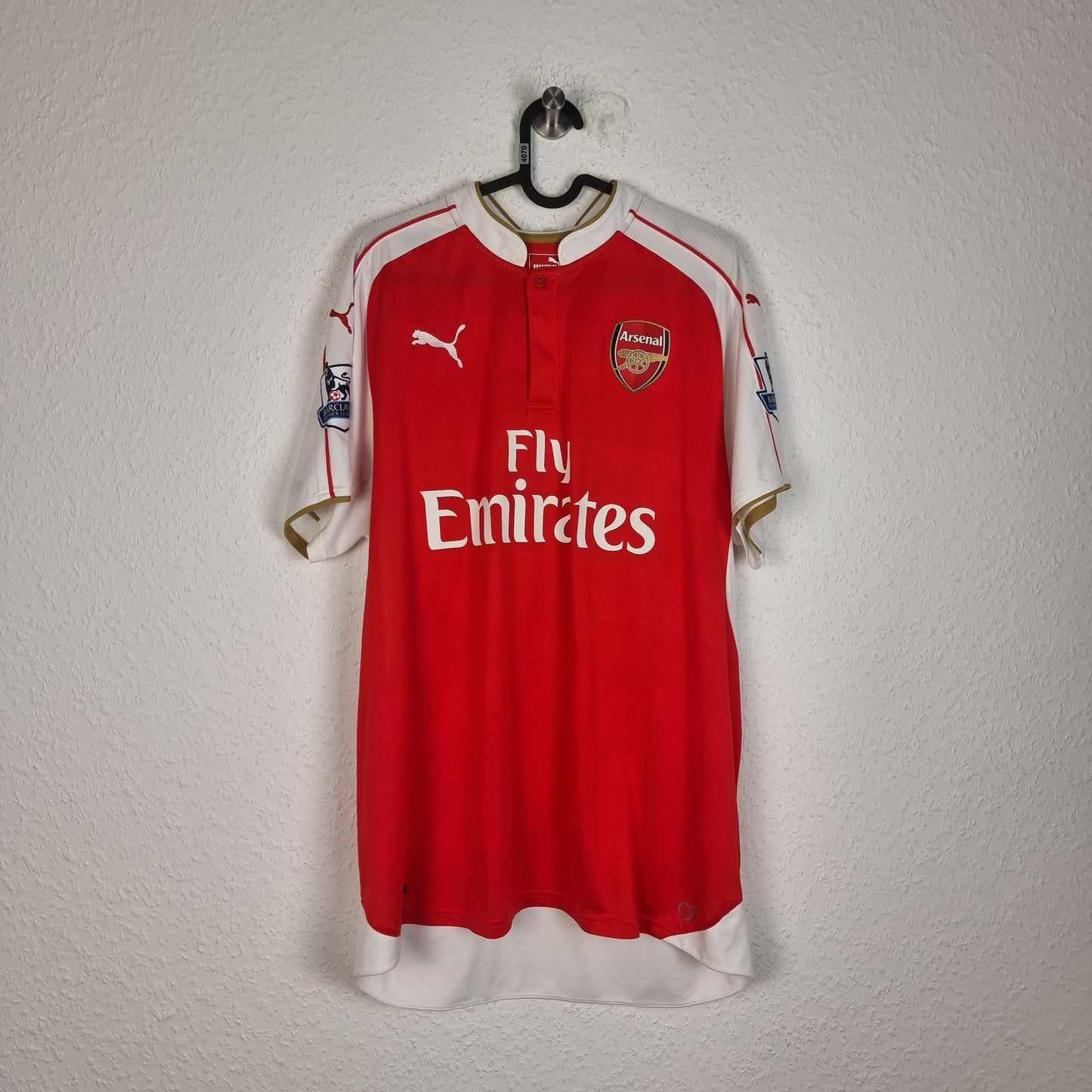 Jersey - Arsenal London - Mikel Arteta - 2015/2016 - XL - Home