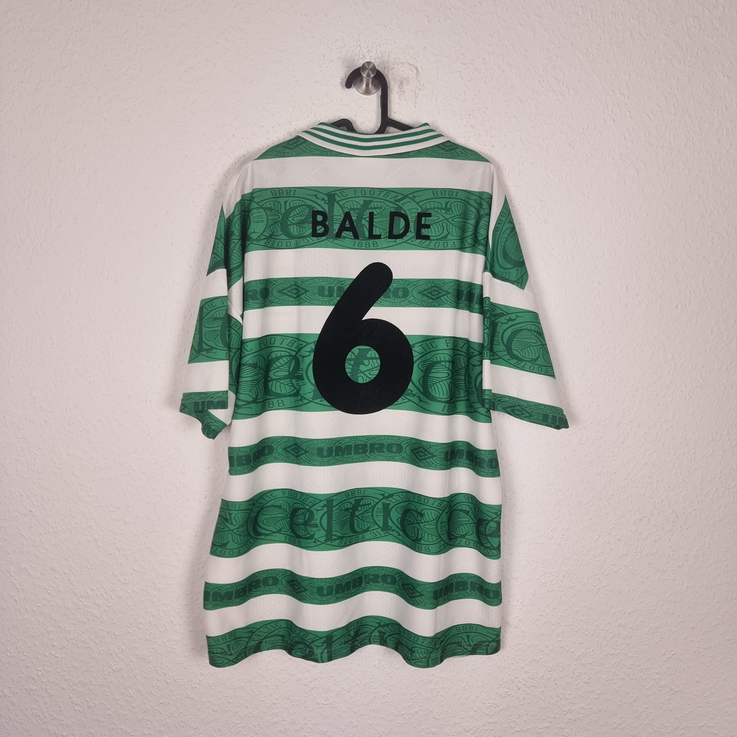 Trikot - Celtic Glasgow - Dianbobo Baldé - 1996 - XL - Heim