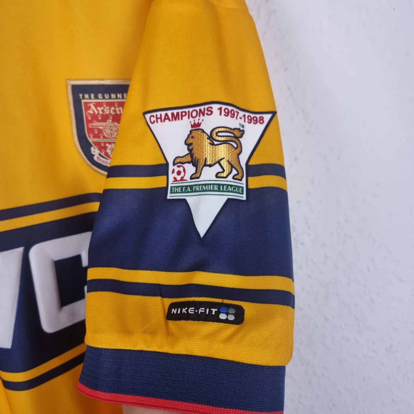 Jersey - Arsenal FC - Dennis Bergkamp - 1997/1998 - XL - Away