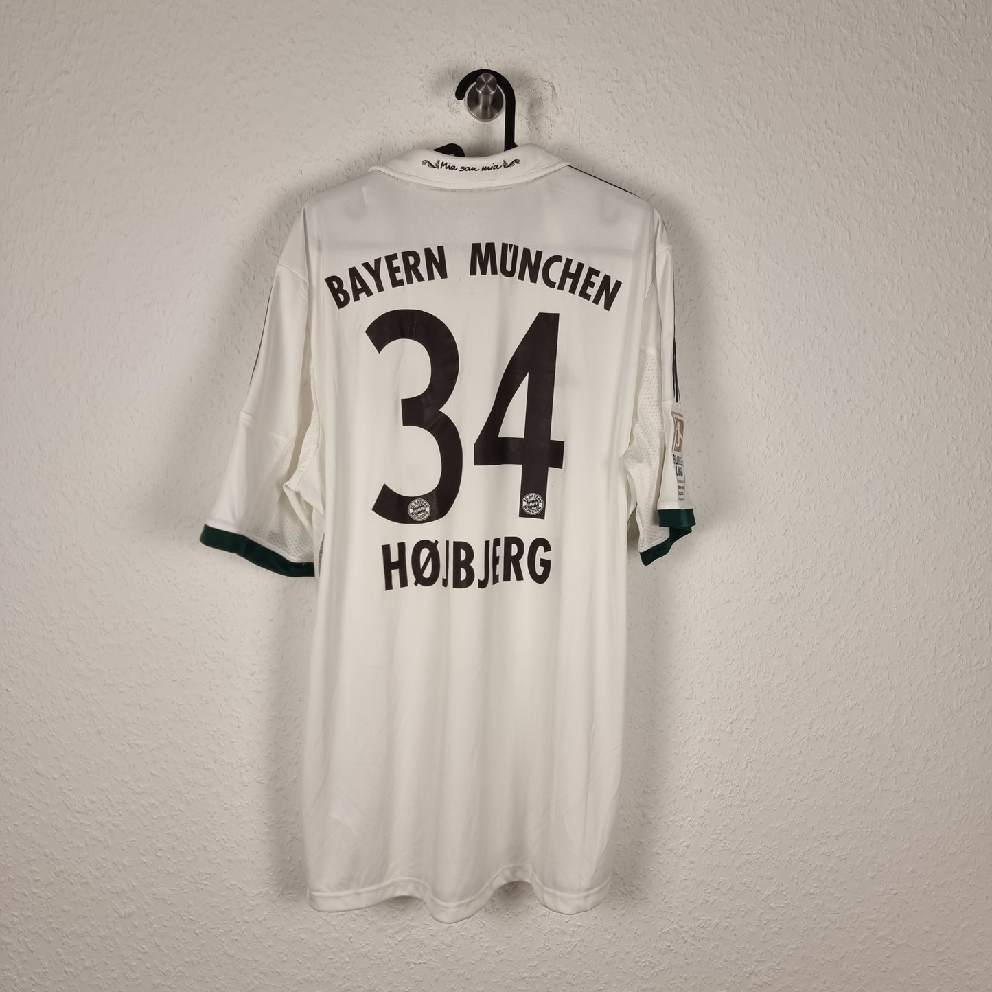 Trikot - FC Bayern München - Pierre-Emile Højbjerg - 2013/2014 - XL - Auswärts