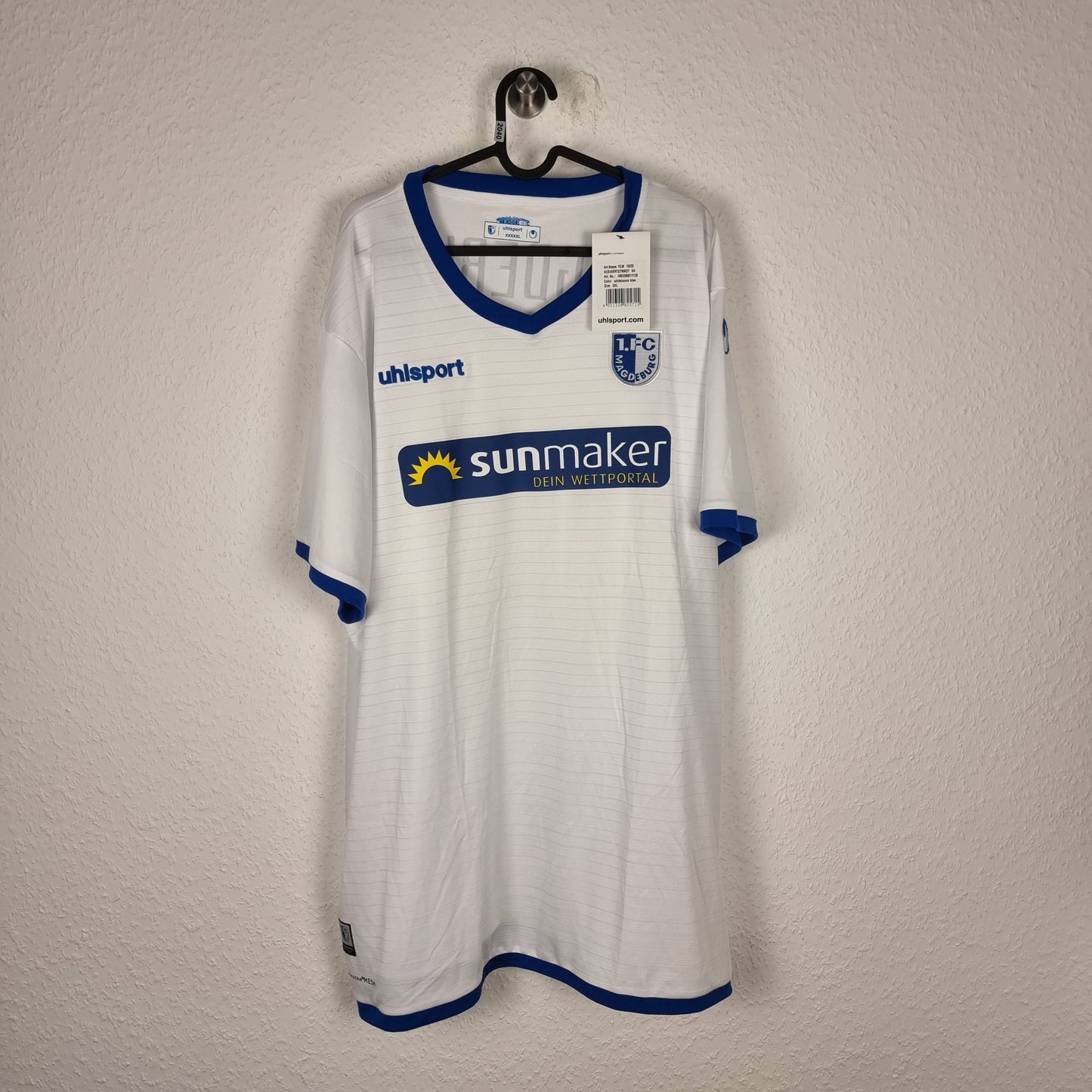 Trikot - 1. FC Magdeburg - 2019/2020 - 5XL - NEU - Auswärts