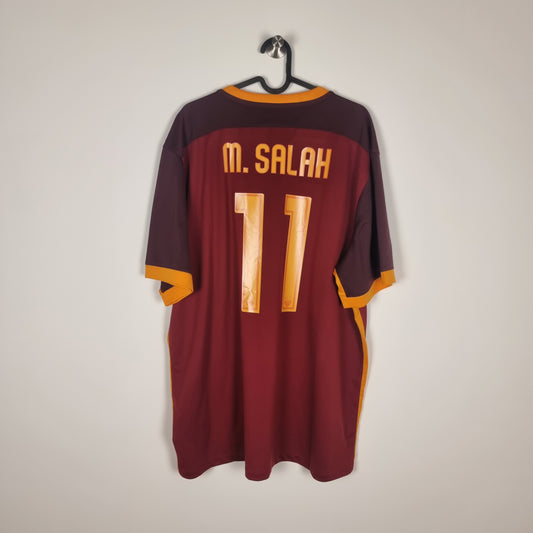 Trikot - AS Rom - Mohamed Salah - 2015/2016 - XXL - Heim