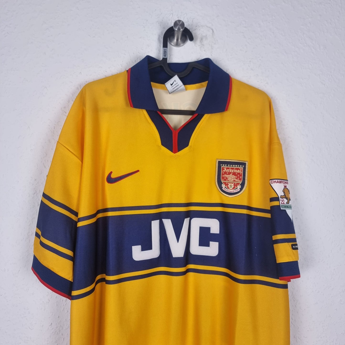 Jersey - Arsenal FC - Dennis Bergkamp - 1997/1998 - XL - Away