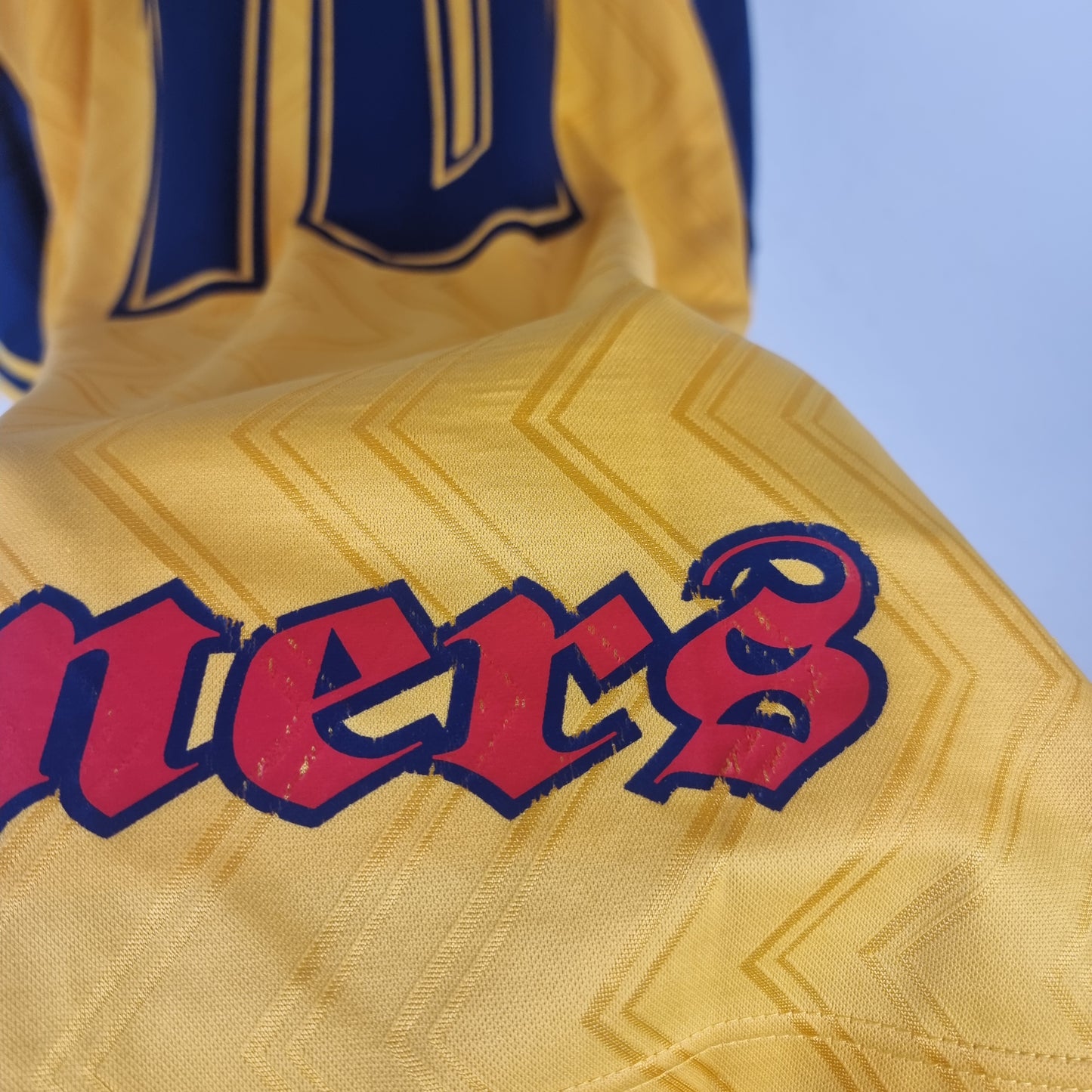 Trikot - Arsenal FC - Dennis Bergkamp - 1996/1997 - XL - Auswärts