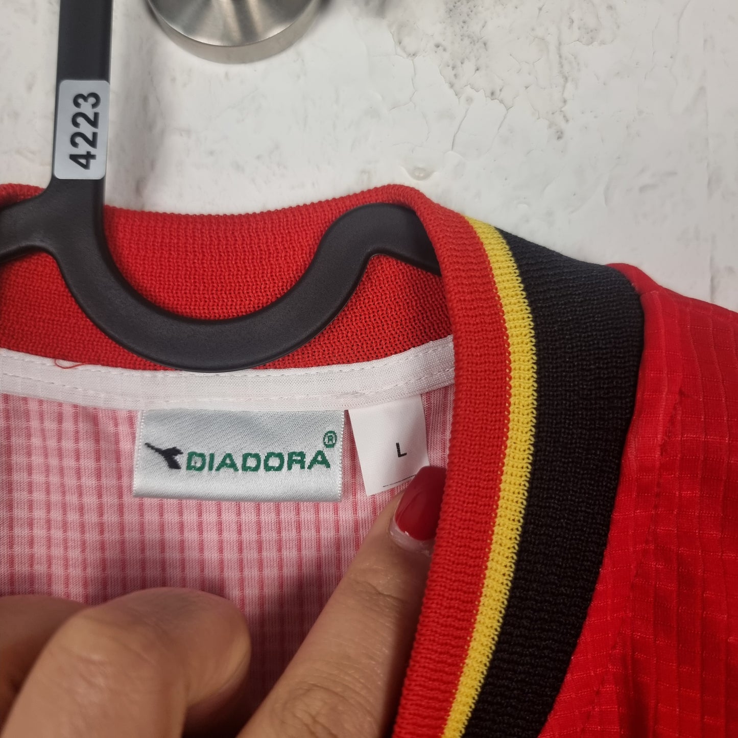 Trikot - Belgien - 1996/1997 - L - Heim