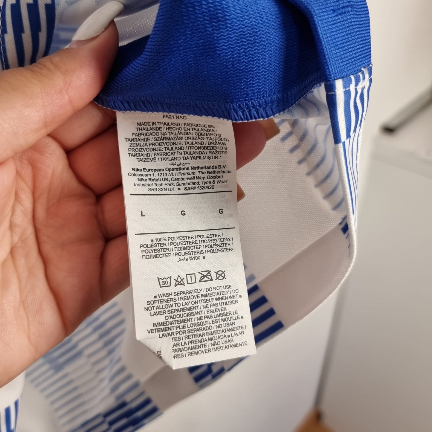 Trikot - Davie Selke - Hertha BSC - 2021/2022 - L - signiert - Neu - Heim