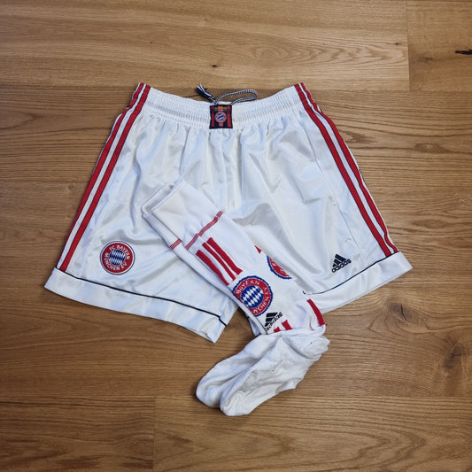 Hose mit Stutzen - FC Bayern München - 1998/1999 - L - Auswärts
